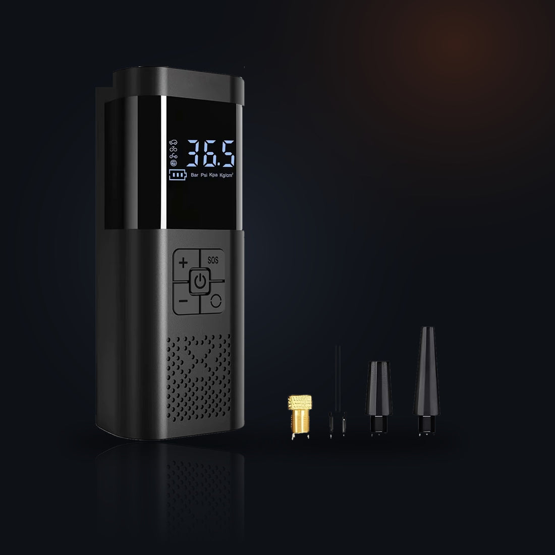BARIO ProPump with its nozzle adapters