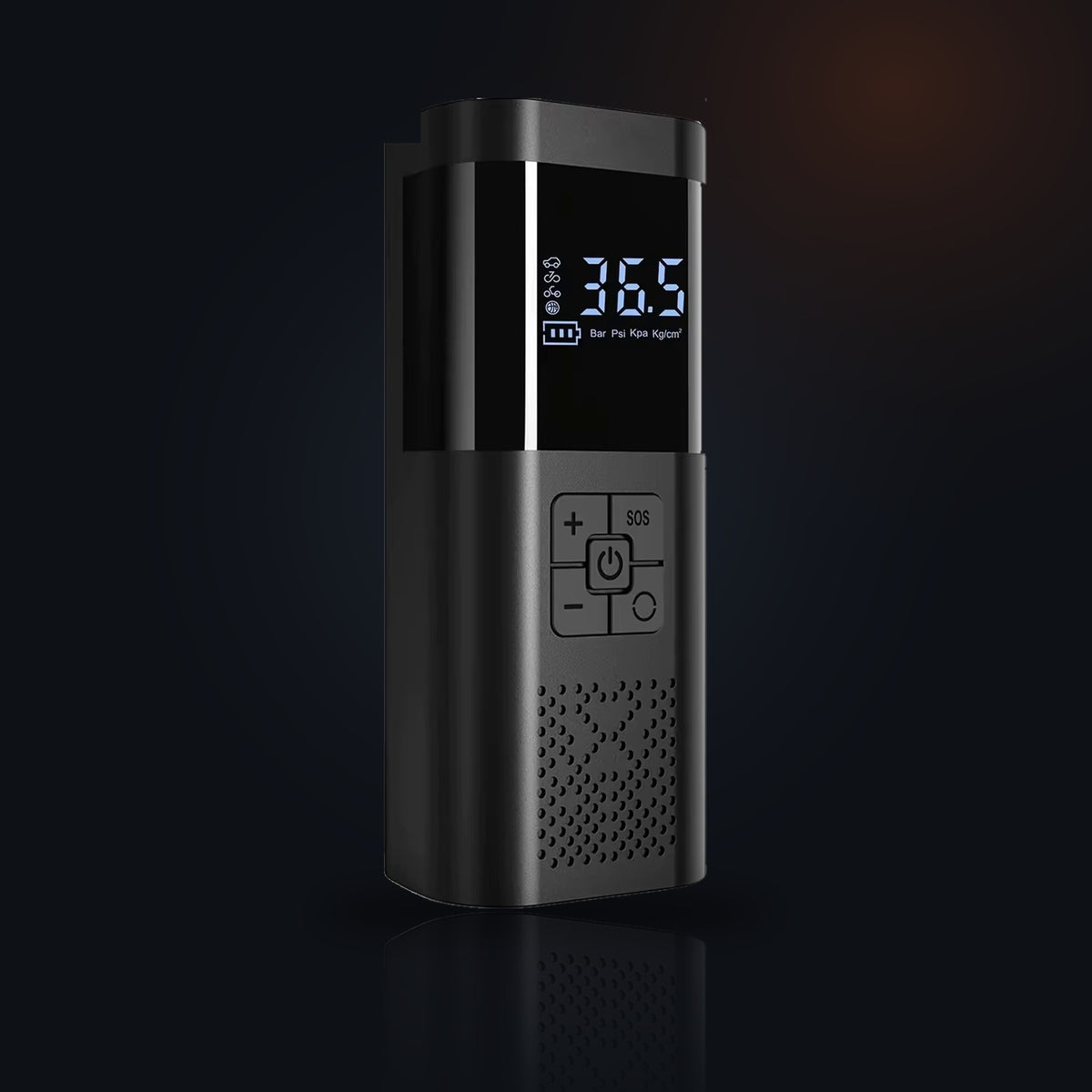 BARIO ProPump cordless tire inflator with digital display